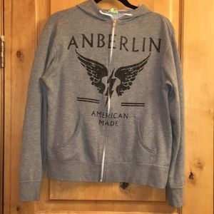 Anberlin zip up hoodie